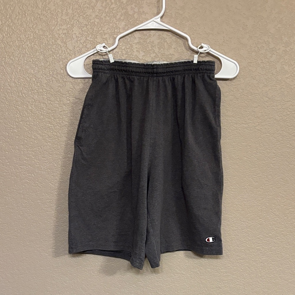 Champion Men's Dark Gray Athletic Shorts